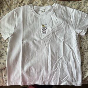 Women’s White Martini Bow T-Shirt size XL